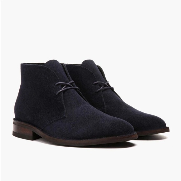 Thursday Boot Co. Scout Suede Chukka Boot Midnight Blue Men’s Size 6 NWOB - Picture 1 of 13